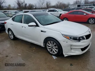 2016 Kia Optima EX with VIN 5XXGU4L31GG097296, listed as a Copart auction lot 74909523 with 79,450 mi miles and Salvage Title. Bid and sale history available at carsss.com. Image 4.