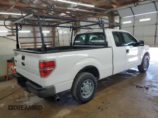 2014 Ford F-150 XL with VIN 1FTFX1CT5EKD41150, listed as a Copart auction lot 49028745 with 257,204 mi miles and Clean Title. Bid and sale history available at carsss.com. Image 3.