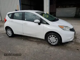2015 Nissan Note S Plus with VIN 3N1CE2CP5FL448350, listed as a Copart auction lot 54602025 with 156,124 mi miles and Clean Title. Bid and sale history available at DreamBid. Image 4.