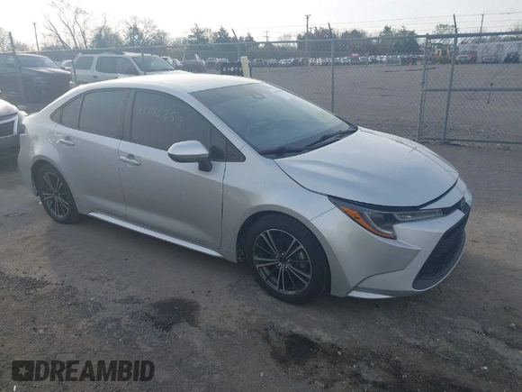 2021 Toyota Corolla LE with VIN 5YFEPMAE6MP247909, listed as a IAAI auction lot 41970859 with 110,782 mi miles and . Bid and sale history available at DreamBid. Image 1.
