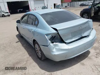 2012 Honda Civic EX with VIN 19XFB2F80CE061339, listed as a IAAI auction lot 41996585 with 112,841 mi miles and . Bid and sale history available at DreamBid. Image 3.