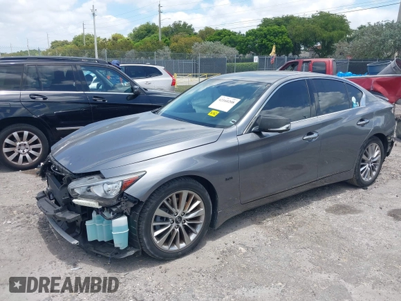 2019 Infiniti Q50 Luxe с VIN JN1EV7AP8KM541274, выставлен на аукционе IAAI как лот 42160208 с пробегом 35 434 миль миль и . История ставок и продаж доступна на DreamBid. Изображение 18.