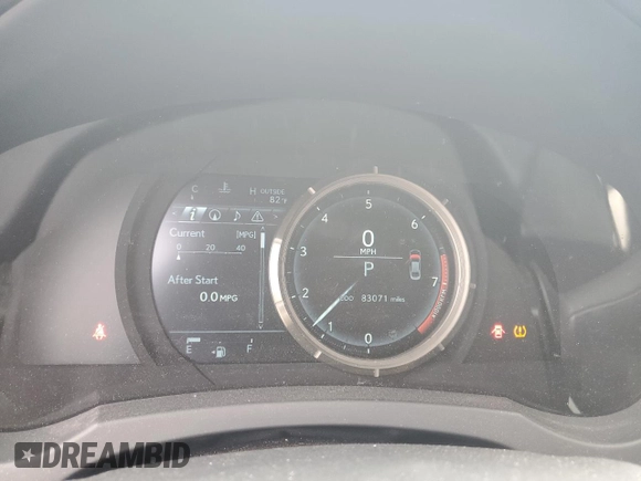2015 Lexus IS 250 z VIN JTHBF1D21F5077656, wystawiony jako Copart lot #54381545 z przebiegiem 83 071 mil mil oraz Szkoda całkowita • Salvage title. Historia ofert i sprzedaży dostępna na DreamBid. Obrazek 9.