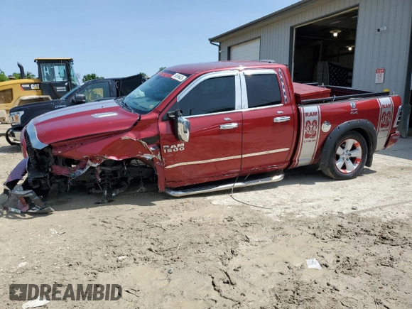 2013 Ram 1500 Express with VIN 1C6RR7FT3DS541455, listed as a Copart auction lot 58896425 with 113,460 mi miles and Salvage title. Bid and sale history available at DreamBid. Image 1.
