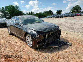 2017 Cadillac CT6 Platinum AWD with VIN 1G6KN5R63HU161464, listed as a Copart auction lot 57195264 with 80,718 mi miles and Salvage title. Bid and sale history available at DreamBid. Image 11.