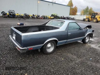 1986 Chevrolet El Camino z VIN 3GCCW80Z5GS902512, wystawiony jako Copart lot #78267624 z przebiegiem 15 481 mil mil oraz Szkoda całkowita • Salvage title. Historia ofert i sprzedaży dostępna na DreamBid. Obrazek 3.