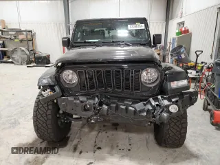 2024 Jeep Gladiator Sport z VIN 1C6HJTAG2RL103503, wystawiony jako Copart lot #82096704 z przebiegiem Nie podano mil oraz Szkoda całkowita • Salvage title. Historia ofert i sprzedaży dostępna na DreamBid. Obrazek 5.