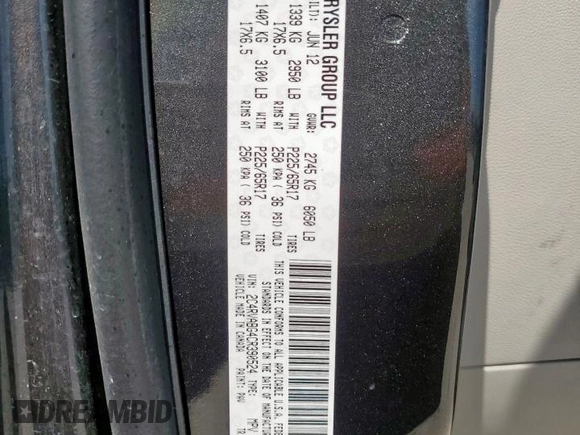 2012 Volkswagen Routan SE с VIN 2C4RVABG4CR390524, выставлен на аукционе Copart как лот 59149255 с пробегом 146 380 миль миль и Списание • Salvage title. История ставок и продаж доступна на DreamBid. Изображение 14.