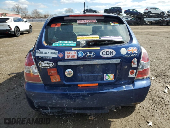 2009 Hyundai Accent Man L with VIN KMHCN35C29U132116, listed as a Copart auction lot 50988215 with 0 mi miles and Clean Title. Bid and sale history available at carsss.com. Image 6.