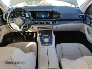 2021 Mercedes-Benz GLS with VIN 4JGFF5KE9MA402996, listed as a Copart auction lot 40803303 with 19,559 mi miles. Bid and sale history available at carsss.com. Image 8.