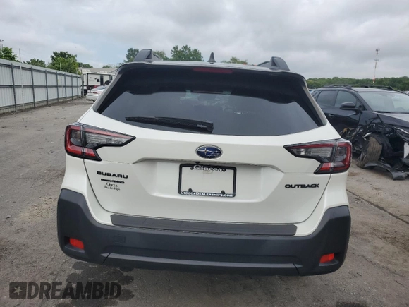 2023 Subaru Outback Onyx with VIN 4S4BTAJC9P3111309, listed as a Copart auction lot 63339405 with Not provided miles and Salvage title. Bid and sale history available at DreamBid. Image 6.