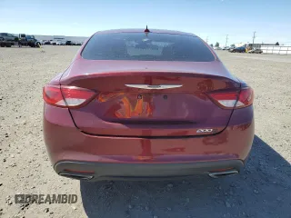 2015 Chrysler 200 S with VIN 1C3CCCBG1FN757019, listed as a Copart auction lot 53705525 with 91,026 mi miles and Salvage Title. Bid and sale history available at carsss.com. Image 6.