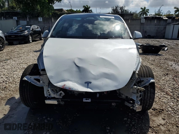 2023 Tesla Model Y Performance with VIN 7SAYGDEF0PF832570, listed as a Copart auction lot 51141415 with Not Provided miles and Non Repairable. Bid and sale history available at DreamBid. Image 5.