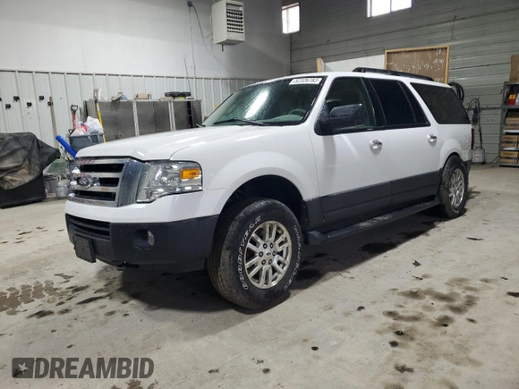 2013 Ford Expedition EL XL with VIN 1FMJK1G55DEF66911, listed as a Copart auction lot 61396244 with 68,608 mi miles and Non Repairable. Bid and sale history available at carsss.com. Image 1.