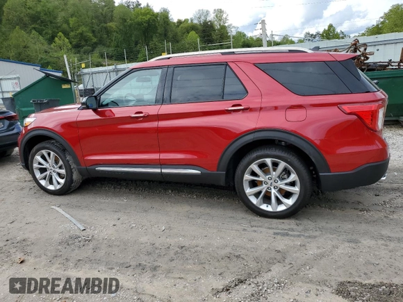 2023 Ford Explorer Platinum with VIN 1FM5K8HC1PGB15491, listed as a Copart auction lot 73356724 with 3,374 mi miles and Salvage title. Bid and sale history available at DreamBid. Image 2.