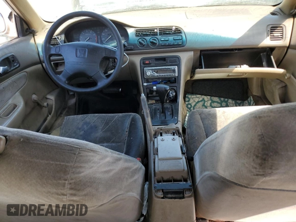1997 Honda Accord Value with VIN 1HGCD5683VA171467, listed as a Copart auction lot 66351414 with 350,770 mi miles and Salvage Title. Bid and sale history available at carsss.com. Image 8.