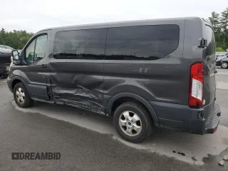 2018 Ford Transit Passenger XL z VIN 1FMZK1ZM3JKA12688, wystawiony jako Copart lot #60635335 z przebiegiem 121 509 mil mil oraz Szkoda całkowita • Salvage title. Historia ofert i sprzedaży dostępna na DreamBid. Obrazek 2.