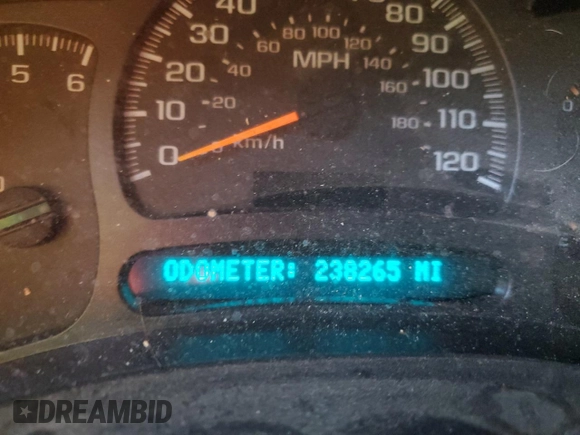 2003 GMC Yukon XL SLT with VIN 1GKEC16Z93J134405, listed as a Copart auction lot 47730505 with 238,265 mi miles and Salvage Title. Bid and sale history available at carsss.com. Image 9.