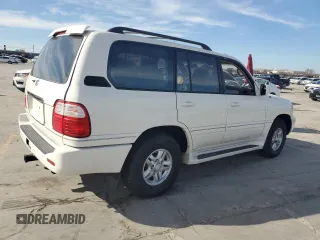 2002 Lexus LX 470 z VIN JTJHT00W623514108, wystawiony jako Copart lot #88704265 z przebiegiem Nie podano mil oraz Tytuł czysty. Historia ofert i sprzedaży dostępna na DreamBid. Obrazek 3.