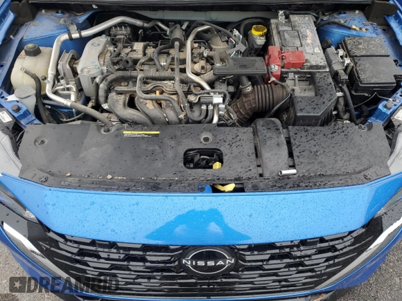 2024 Nissan Sentra SV with VIN 3N1AB8CV9RY220182, listed as a Copart auction lot 48985185 with 37,616 mi miles and Salvage Title. Bid and sale history available at DreamBid. Image 12.