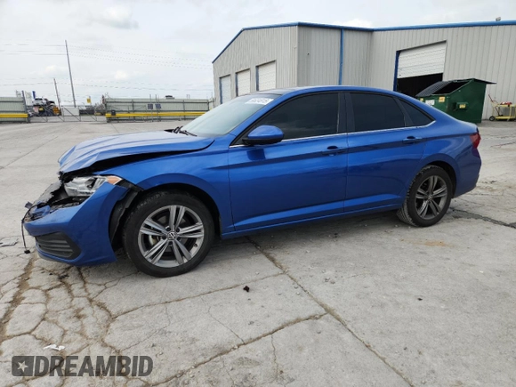 2022 Volkswagen Jetta SE with VIN 3VW7M7BU8NM013981, listed as a Copart auction lot 59624815 with 103,931 mi miles and Salvage title. Bid and sale history available at DreamBid. Image 1.