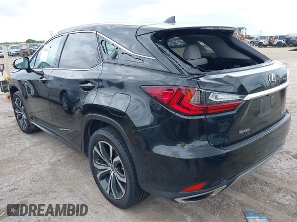 2021 Lexus RX 350 z VIN 2T2HZMAA8MC183615, wystawiony jako IAAI lot #42097557 z przebiegiem 56 470 mil mil oraz . Historia ofert i sprzedaży dostępna na DreamBid. Obrazek 3.