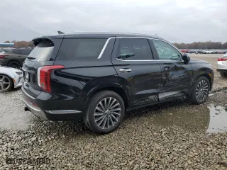 2024 Hyundai Palisade Calligraphy with VIN KM8R74GE5RU767226, listed as a Copart auction lot 84016844 with 374 mi miles and Salvage Title. Bid and sale history available at carsss.com. Image 3.