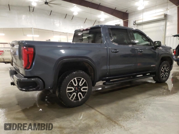 2020 GMC Sierra 1500 with VIN DPSMN181385, listed as a Copart auction lot 51716844 with 33,835 mi miles and Salvage Title. Bid and sale history available at DreamBid. Image 3.