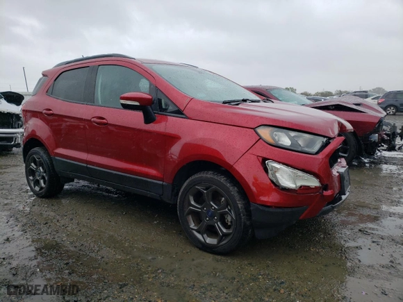 2018 Ford EcoSport SES with VIN MAJ6P1CL3JC208378, listed as a Copart auction lot 48932745 with 22,095 mi miles and Salvage Title. Bid and sale history available at carsss.com. Image 4.