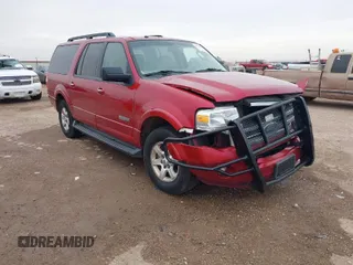 2008 Ford Expedition EL SSV with VIN 1FMFK16598LA40435, listed as a IAAI auction lot 41749274 with 169,727 mi miles. Bid and sale history available at carsss.com. Image 1.