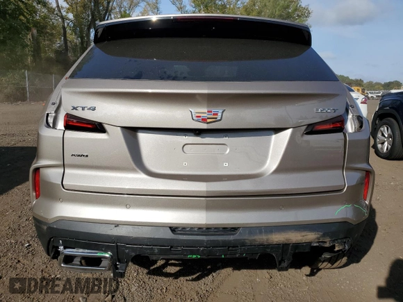 2024 Cadillac XT4 AWD Premium Luxury with VIN 1GYFZDR40RF219252, listed as a Copart auction lot 72446334 with 2,544 mi miles and Salvage title. Bid and sale history available at DreamBid. Image 6.