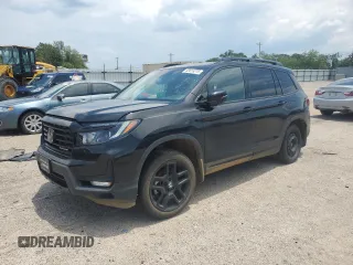 2024 Honda Passport Black Edition z VIN 5FNYF8H86RB022383, wystawiony jako Copart lot #63815275 z przebiegiem 9 725 mil mil oraz Szkoda całkowita • Salvage title. Historia ofert i sprzedaży dostępna na DreamBid. Obrazek 1.