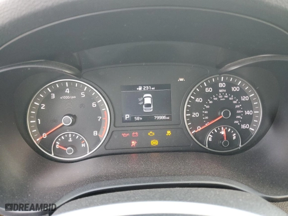2019 Kia Optima S with VIN 5XXGT4L33KG333765, listed as a Copart auction lot 51657485 with 79,986 mi miles and Salvage Title. Bid and sale history available at carsss.com. Image 9.