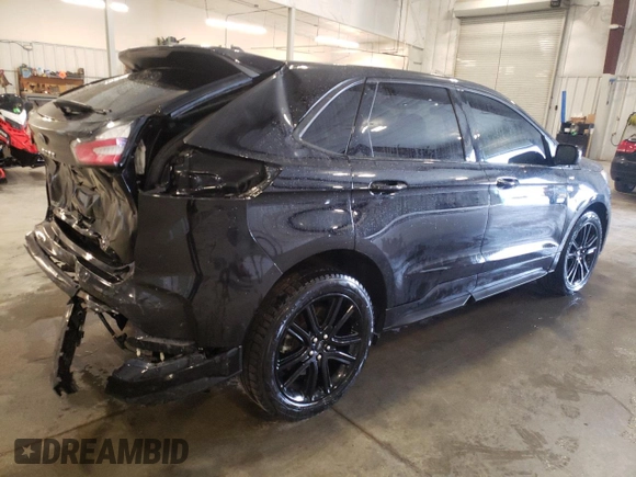 2021 Ford Edge SEL with VIN 2FMPK4J94MBA20782, listed as a Copart auction lot 50513635 with 41,290 mi miles and Salvage Title. Bid and sale history available at carsss.com. Image 3.
