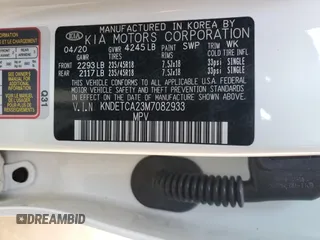 2021 Kia Seltos SX z VIN KNDETCA23M7082933, wystawiony jako Copart lot #49069285 z przebiegiem 31 655 mil mil oraz Szkoda całkowita • Salvage title. Historia ofert i sprzedaży dostępna na DreamBid. Obrazek 15.