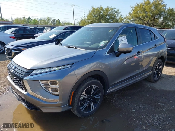 2024 Mitsubishi Eclipse Cross SE with VIN JA4ATWAA7RZ077702, listed as a IAAI auction lot 41883766 with 10828 miles. Bid and sale history available at carsss.com. Image 17.