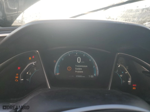 2018 Honda Civic Sedan EX-T with VIN JHMFC1F34JX023863, listed as a Copart auction lot 51356105 with 78,002 mi miles and Clean Title. Bid and sale history available at carsss.com. Image 9.