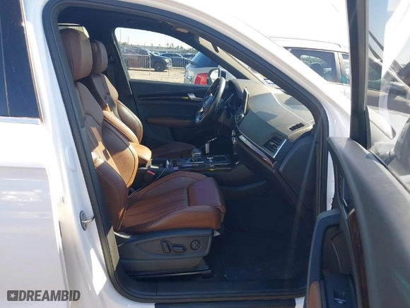 2018 Audi Q5 Premium Plus with VIN WA1BNAFY7J2219681, listed as a IAAI auction lot 41341437 with 67,628 mi miles. Bid and sale history available at carsss.com. Image 5.