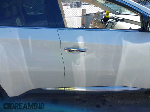 2018 Nissan Murano SL with VIN 5N1AZ2MGXJN202938, listed as a IAAI auction lot 40548424 with 56,237 mi miles and . Bid and sale history available at DreamBid. Image 13.