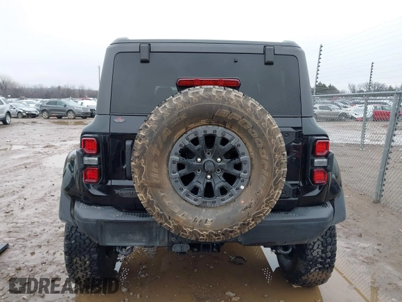 2023 Ford Bronco Raptor with VIN 1FMEE5JR2PLB77882, listed as a IAAI auction lot 41386503 with 19,318 mi miles. Bid and sale history available at carsss.com. Image 17.