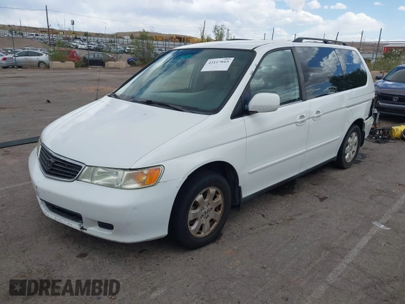 2001 Honda Odyssey EX z VIN 2HKRL18661H566973, wystawiony jako IAAI lot #42117015 z przebiegiem 206 999 mil mil oraz . Historia ofert i sprzedaży dostępna na DreamBid. Obrazek 2.
