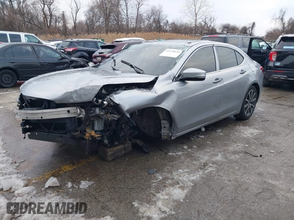 2017 Acura TLX V6 w/Technology Pkg with VIN 19UUB2F52HA007064, listed as a IAAI auction lot 41270624 with 55,509 mi miles. Bid and sale history available at carsss.com. Image 21.