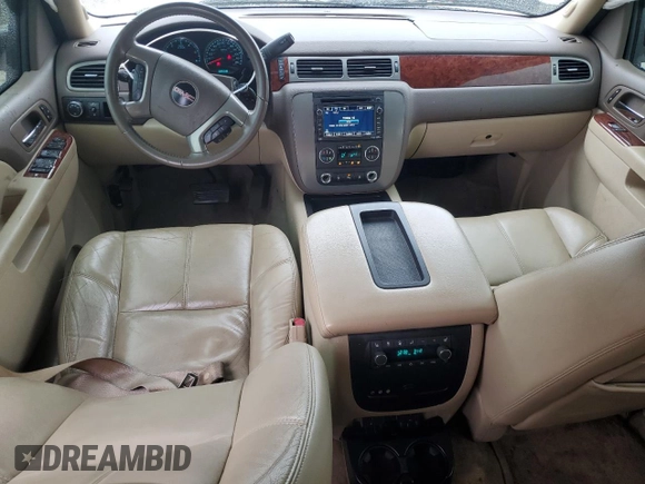 2011 GMC Yukon XL SLT with VIN 1GKS1KE01BR203962, listed as a Copart auction lot 80726164 with 199,112 mi miles and Salvage Title. Bid and sale history available at DreamBid. Image 8.