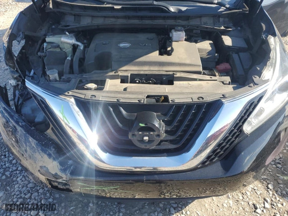 2017 Nissan Murano SL with VIN 5N1AZ2MG7HN116819, listed as a Copart auction lot 86062504 with 135,006 mi miles and Salvage Title. Bid and sale history available at carsss.com. Image 12.