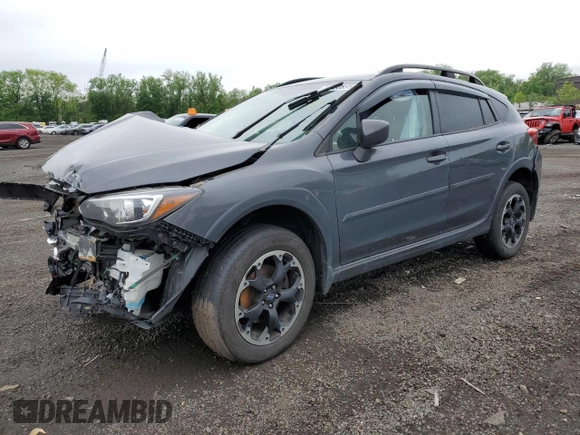 2021 Subaru Crosstrek Premium z VIN JF2GTAPC0M8264114, wystawiony jako Copart lot #57050895 z przebiegiem 184 558 mil mil oraz Szkoda całkowita • Salvage title. Historia ofert i sprzedaży dostępna na DreamBid. Obrazek 1.