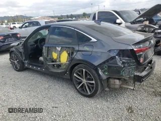 2024 Honda Civic Touring z VIN 2HGFE1F98RH336464, wystawiony jako Copart lot #50504775 z przebiegiem 14 655 mil mil oraz Szkoda całkowita • Salvage title. Historia ofert i sprzedaży dostępna na DreamBid. Obrazek 2.