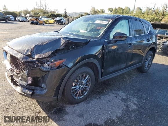 2021 Mazda CX-5 Touring with VIN JM3KFBCM5M1484465, listed as a Copart auction lot 44201845 with 23,777 mi miles and Salvage Title. Bid and sale history available at carsss.com. Image 1.