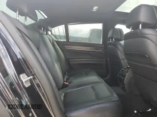 2015 BMW 7 Series 750i with VIN WBAYA8C59FG197642, listed as a Copart auction lot 70282884 with 130,853 mi miles and Salvage title. Bid and sale history available at DreamBid. Image 10.