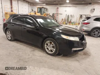2009 Acura TL Tech with VIN 19UUA86549A015190, listed as a IAAI auction lot 41915341 with 110,527 mi miles. Bid and sale history available at carsss.com. Image 1.