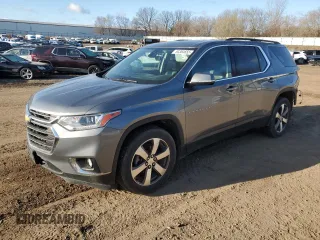 2019 Chevrolet Traverse LT Leather with VIN 1GNEVHKW9KJ206395, listed as a Copart auction lot 50384655 with 84,712 mi miles and Clean Title. Bid and sale history available at carsss.com. Image 1.